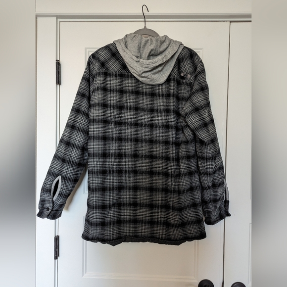 Oakley Plaid Button up Jacket - Picture 3 of 4